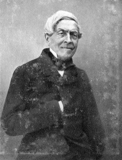 Jules Michelet, French historian, c1860-1874 by Unbekannt