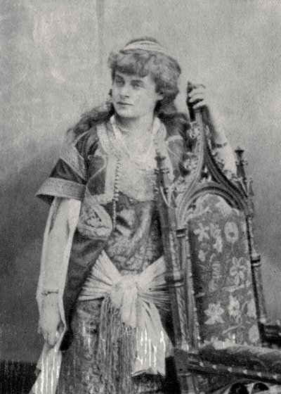 Julie Feyghine, French Actress, 1881 by Unbekannt