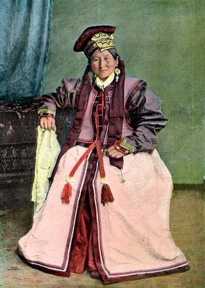 Kalmyk princess, c1890 by Unbekannt