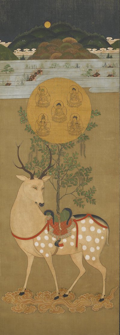 Kasuga Deer Mandala by Unbekannt