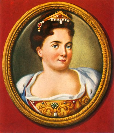 Katharina I by Unbekannt