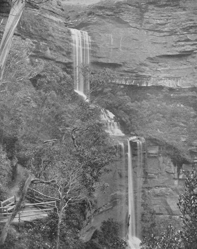 Katoomba Falls, 19th Century by Unbekannt