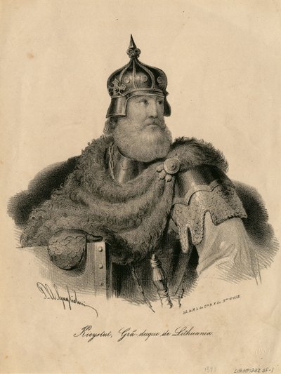 Kestutis, Grand Duke of Lithuania by Unbekannt