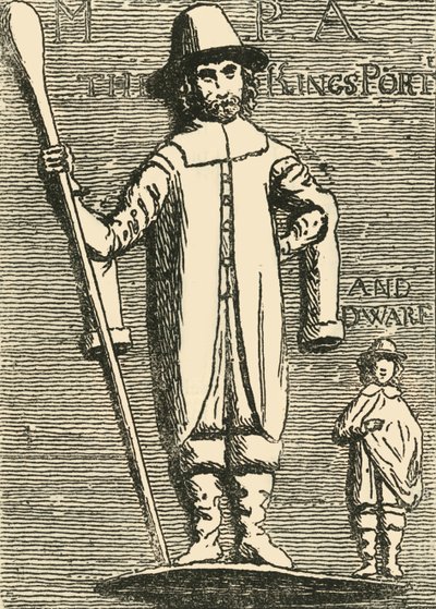 King Charles Porter and Dwarf by Unbekannt
