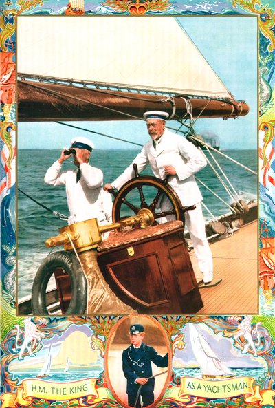 King George V as a yachtsman, c1935 by Unbekannt
