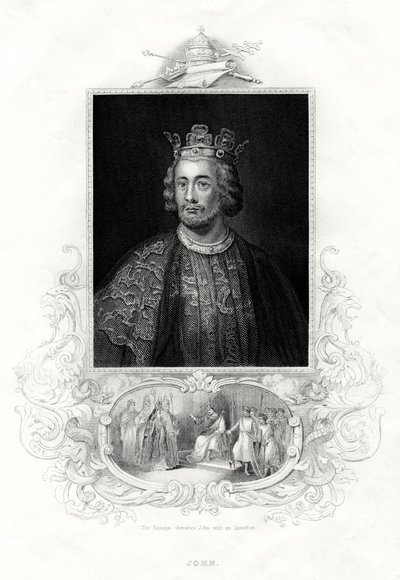 King John of England, 1860 by Unbekannt