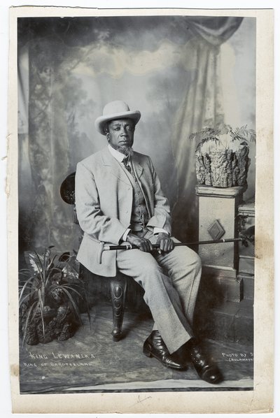 King Lewanika, King of Barotseland by Unbekannt