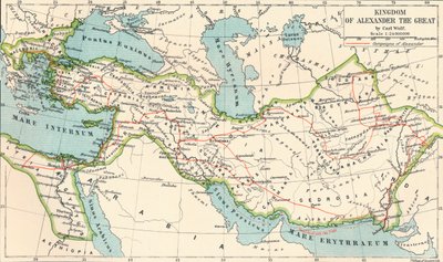 Kingdom of Alexander the Great, c1901, 1902 by Unbekannt