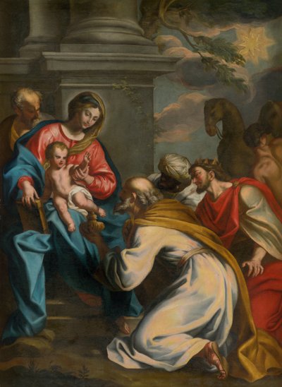 Adoration of the Kings by Unbekannt