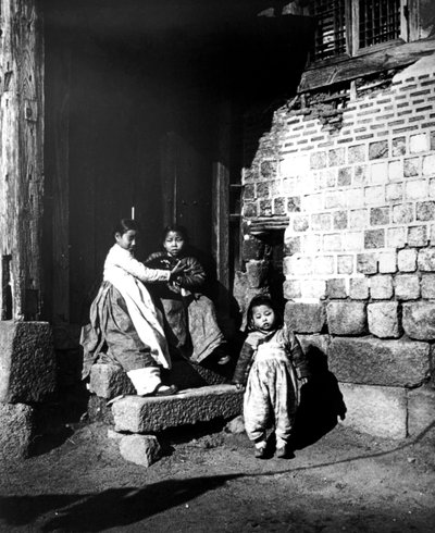 Korean children, Korea, 1900 by Unbekannt