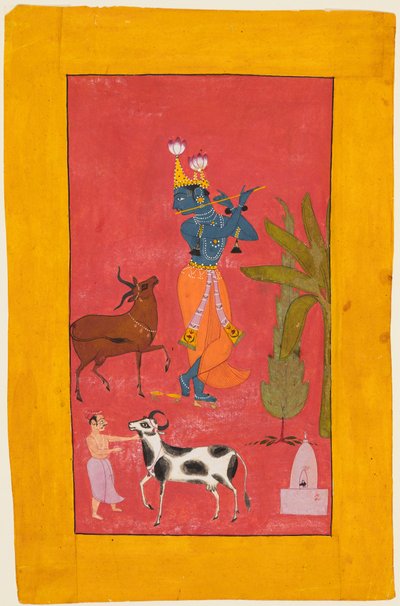 Krishna Fluting by Unbekannt