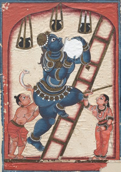 Krishna Stealing Curds by Unbekannt