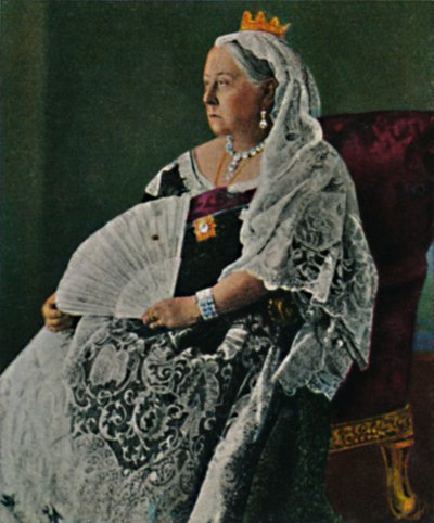 Queen Victoria of England 1819-1901 by Unbekannt
