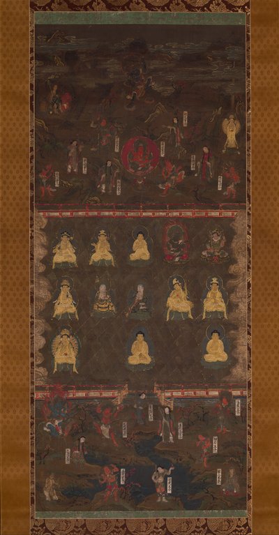 Kumano Shrine Mandala, early 14th century by Unbekannt