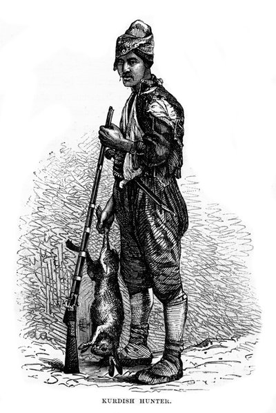 Kurdish hunter by Unbekannt