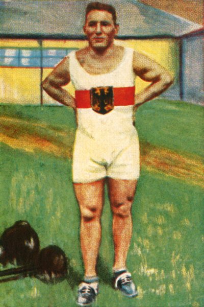 Kurt Helbig, German Weight-Lifting Champion by Unbekannt