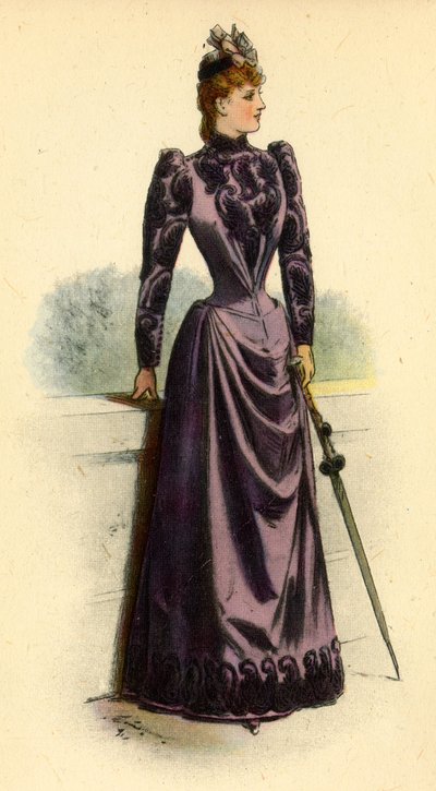 The Artistic Fashion, 1890 by Unbekannt