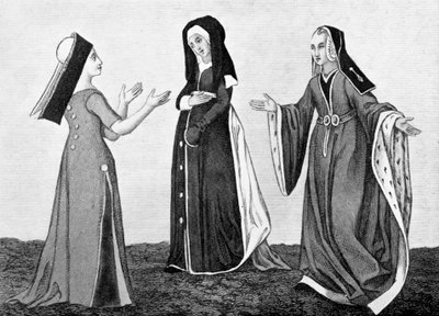Ladies costume, early 16th century by Unbekannt