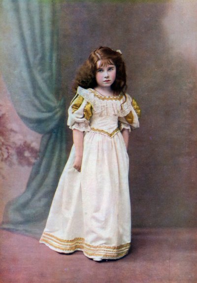 Lady Elizabeth Bowes-Lyon, Aged Six by Unbekannt