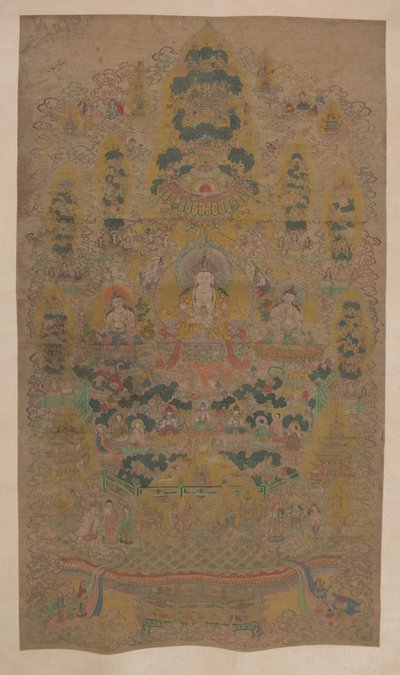 Lamaist Mandala by Unbekannt