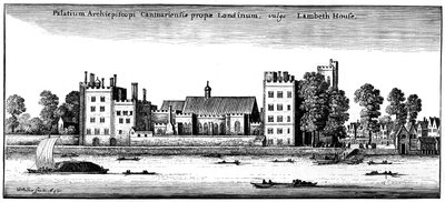 Lambeth Palace, London by Unbekannt