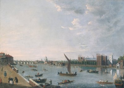 Lambeth Palace from Horseferry by Unbekannt