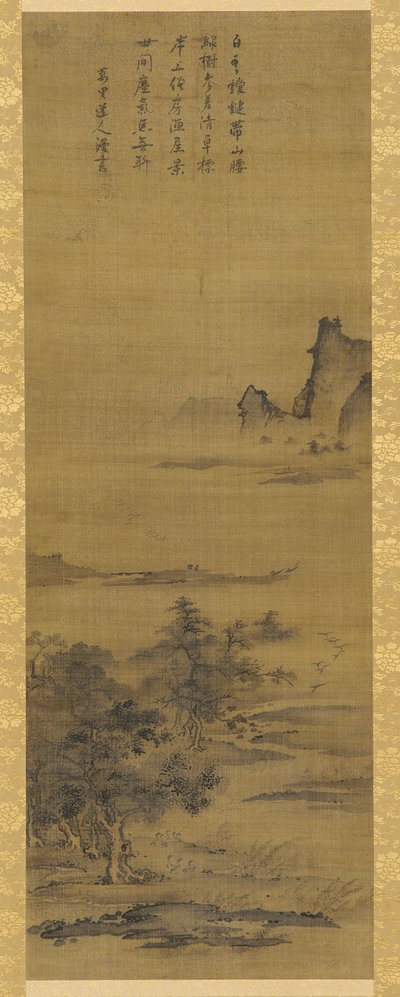 Landscape, Edo Period, 18th century by Unbekannt