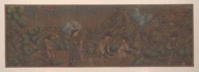 Landscape Painting of Figure in Woodland Setting by Unbekannt