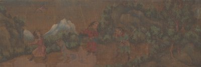 Landscape Painting of Figure in Woodland Setting by Unbekannt