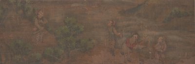 Landscape Painting of Figure in Woodland Setting by Unbekannt