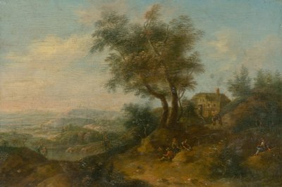 Landscape with Figures by Unbekannt