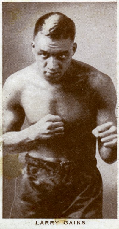 Larry Gains, Canadian Boxer by Unbekannt