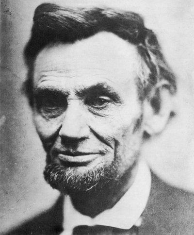 Last Photograph of Abraham Lincoln, April 1865 by Unbekannt