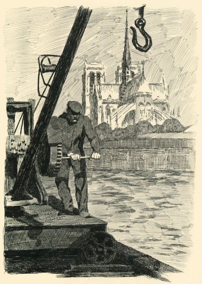 Le Chevet de Notre-Dame, Le Matin by Unbekannt