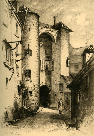 Le Passage Des Chénizelles À Laon Aisne, 1903 by Unbekannt