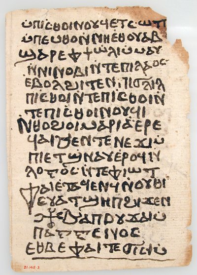 Leaves from a Coptic Manuscript by Unbekannt