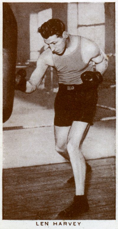 Len Harvey, British boxer, 1938 by Unbekannt