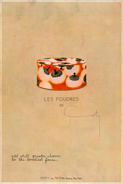 Les Poudres de Coty, c1923 by Unbekannt