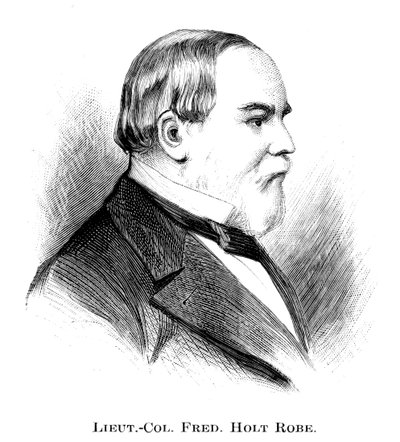 Lieutenant Colonel Frederick Holt Robe by Unbekannt