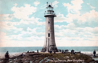 Lighthouse at New Brighton, Wirral, Merseyside by Unbekannt