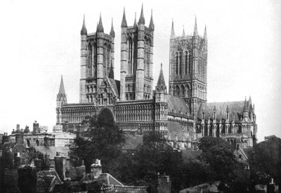 Lincoln Cathedral, 1926 by Unbekannt