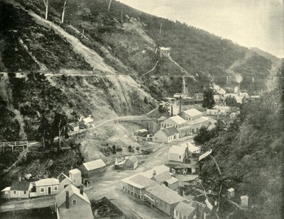 Long Tunnel Gold Mine, Walhalla, 1901 by Unbekannt