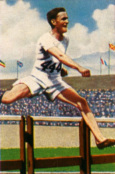 Lord Burghley, Winner, 400m Hurdles, 1928 by Unbekannt