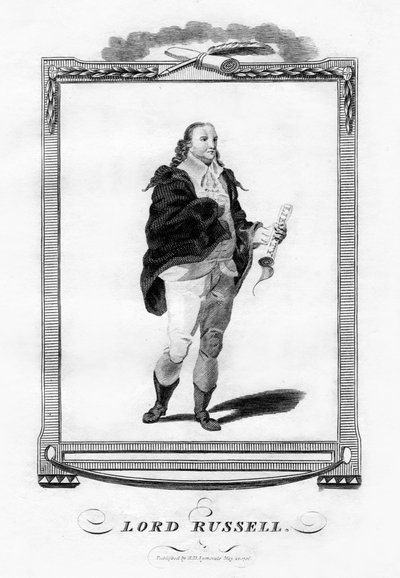Lord Russell, English Politician, 1796 by Unbekannt