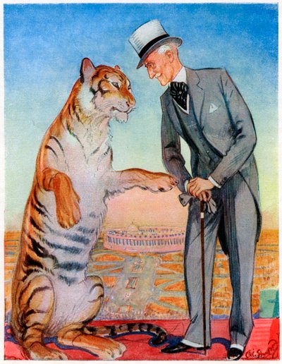 Lord Willingdon and Friend by Unbekannt