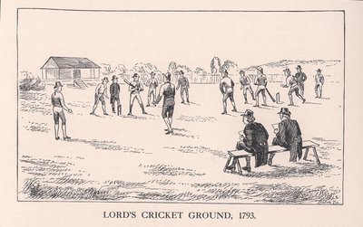 Lords Cricket Ground, London by Unbekannt