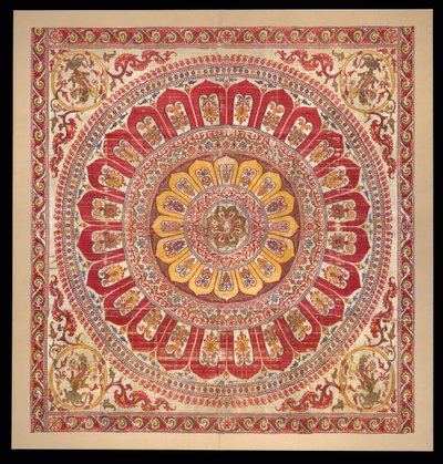 Lotus-blossom petal canopy, 1500s-early 1600s by Unbekannt