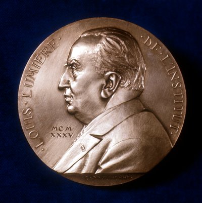Louis Jean Lumiere 1864-1948, pioneer of cinematography, c1935 by Unbekannt