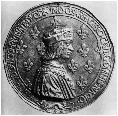 Louis XII, King of France, 1499 by Unbekannt
