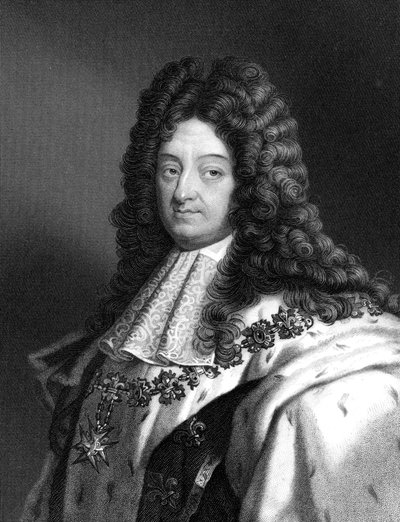 Louis XIV, king of France from 1643, c1835 by Unbekannt